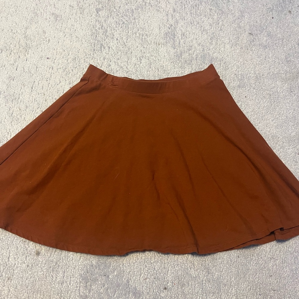 Forever 21 Rich Brown Mini Skirt